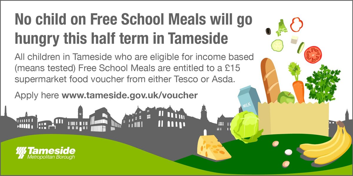 Image of Free School Meal Support for Half Term